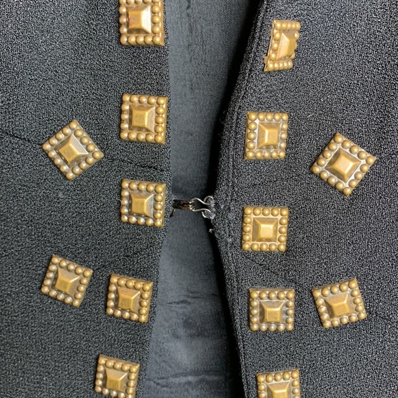 Zelda Vintage 90’s bronze studded Blazer - Picture 5 of 8